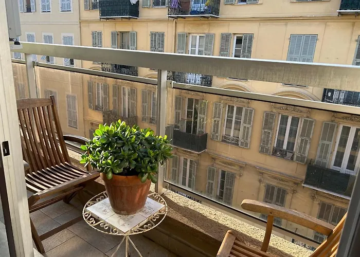 Nice La Belle, City Centre 1 Bed, 2 Terrace, Quiet